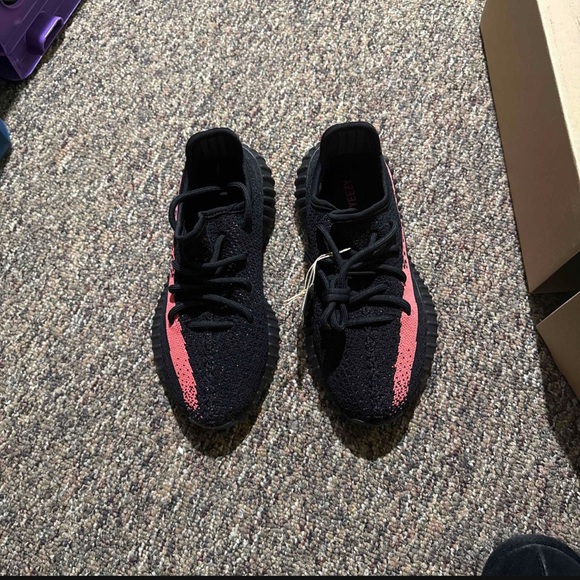 adidas Kids Black and Pink Sneakers